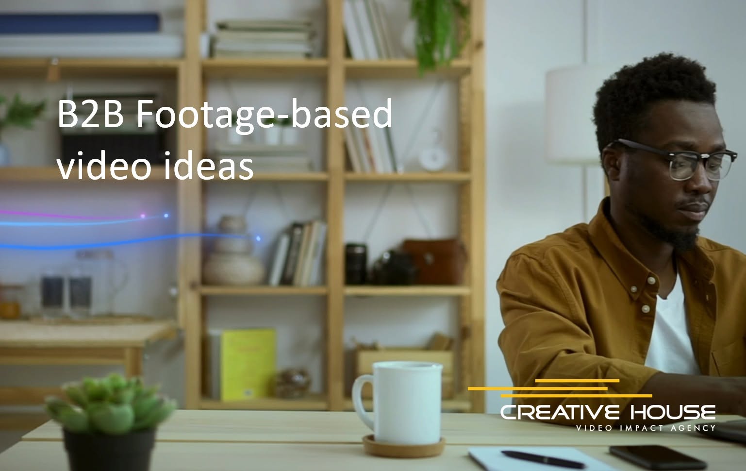 B2B demo video frame: Turn your demo videos into a features campaign